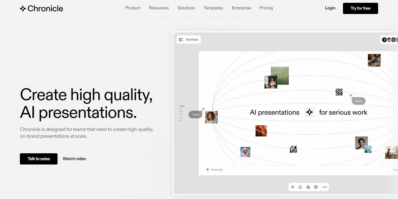 Chronicle for Slides