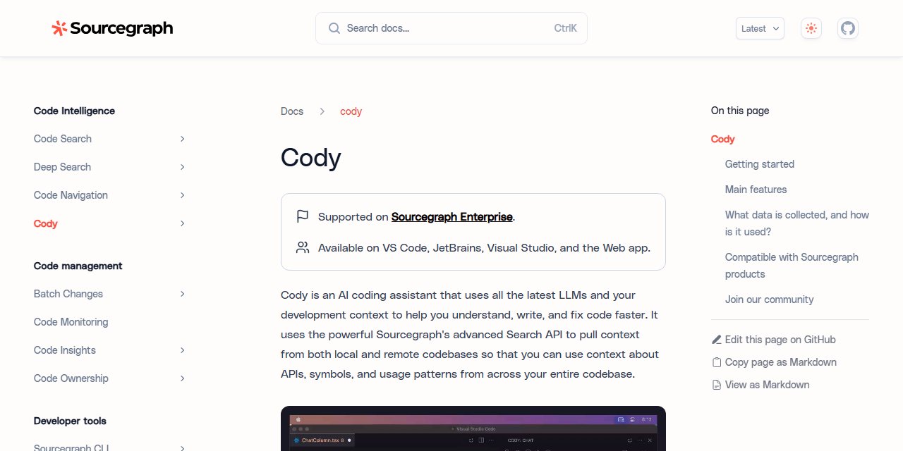 Cody by Sourcegraph